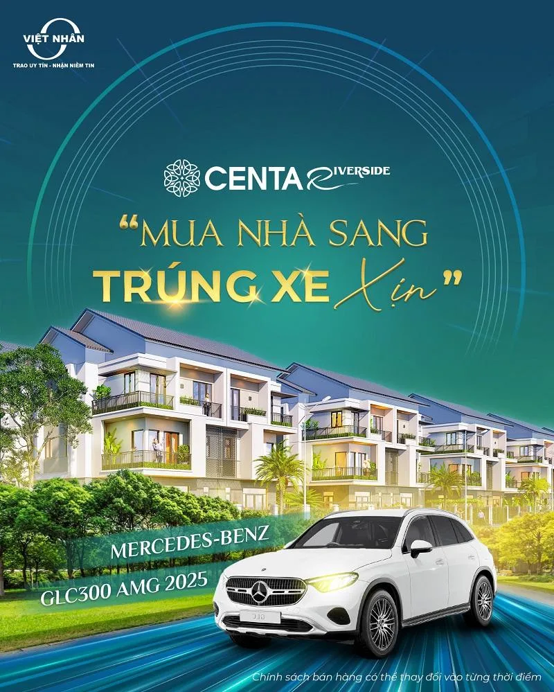 Centa Riverside Mua Nhà Trúng Xe 800
