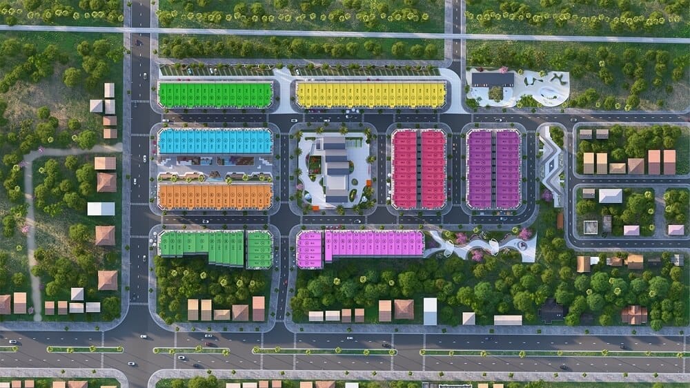 Mặt bằng Khang Phát Diamond Central Từ Sơn Bắc Ninh