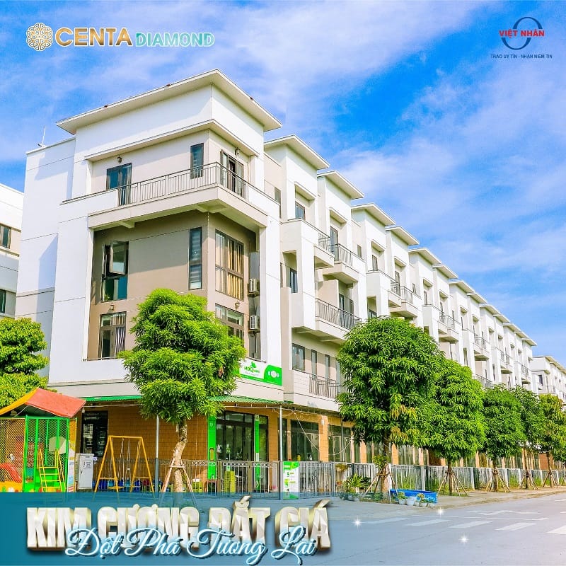 Hình ảnh thực tế Liền kề Centa Diamond Vsip Từ Sơn Bắc Ninh