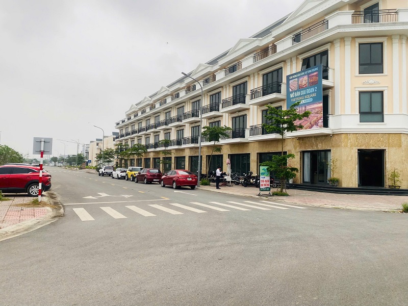 Hình ảnh thực tế Shophouse & Liền Kề VietSing Square Vsip Từ Sơn Bắc Ninh