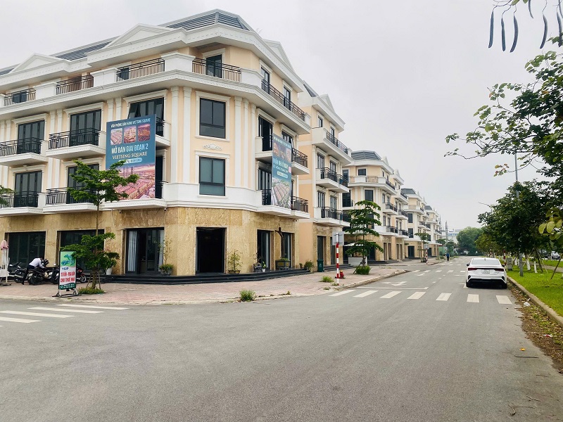 Hình ảnh thực tế Shophouse & Liền Kề VietSing Square Vsip Từ Sơn Bắc Ninh