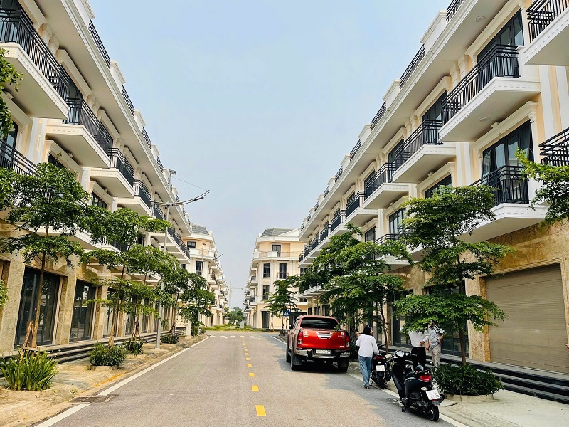 Hình ảnh thực tế Shophouse & Liền Kề VietSing Square Vsip Từ Sơn Bắc Ninh