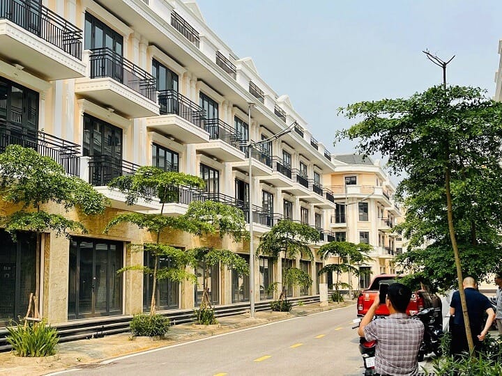 Hình ảnh thực tế Shophouse & Liền Kề VietSing Square Vsip Từ Sơn Bắc Ninh