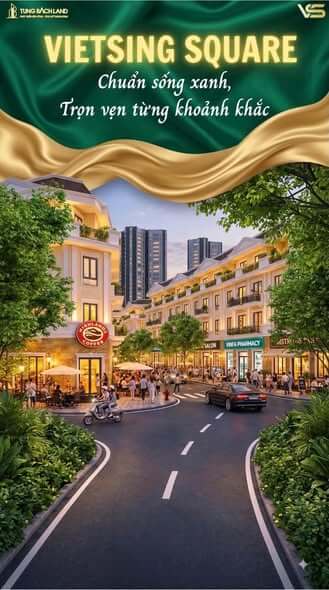 Vietsing Square – Chuẩn sống xanh, trọn vẹn từng khoảnh khắc