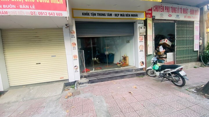 Cho thuê nhà mặt phố Ngô Gia Khảm – Long Biên - Hà Nội